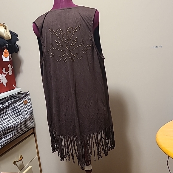 new directions Brown Cardigan Sweater - Picture 3 of 3